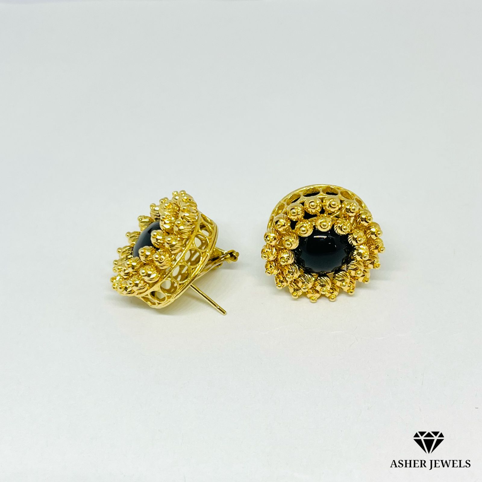 Stud Crown Earrings